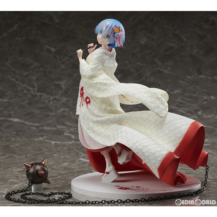 FIG]F:NEX限定 レム -鬼嫁- Re:ゼロから始める異世界生活 1/7 完成品 フィギュア(AMU-FNX138) フリュー