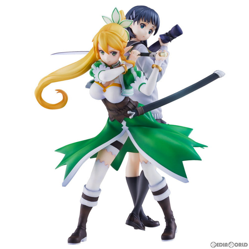 リーファ&amp;桐ケ谷直葉(きりがやすぐは) 2体セット ソードアート・オンライン 完成品 フィギュア ユニオンクリエイティブ ソードアート・オンライン リーファ＆桐ケ谷直葉 2体セット 完成