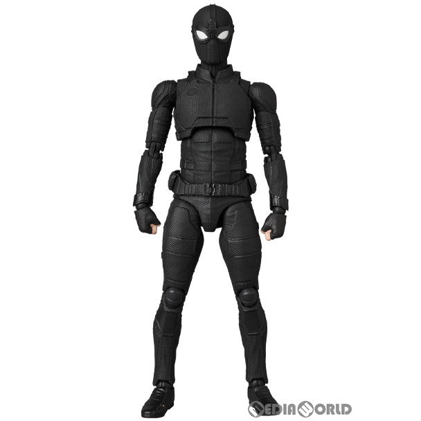 【中古即納】[FIG]マフェックス No.125 MAFEX SPIDER-MAN Stealth Suit(スパイダーマン ステルススーツ)  スパイダーマン:ファー・フロム・ホーム 完成品 可動フィギュア メディコム・トイ(20210711)