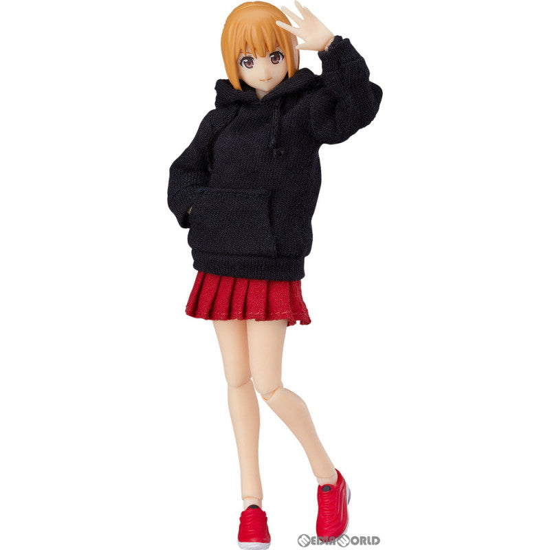 FIG]figma(フィグマ) 478 女性body(エミリ) with パーカーコーデ figma styles(フィグマ スタイルズ) 完成品 可動 フィギュア マックスファクトリー