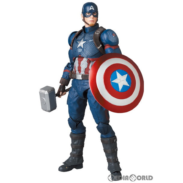 FIG]マフェックス No.130 MAFEX CAPTAIN AMERICA(ENDGAME Ver.)(キャプテンアメリカ エンドゲームVer.)  アベンジャーズ/エンドゲーム 完成品 可動フィギュア メディコム・トイ