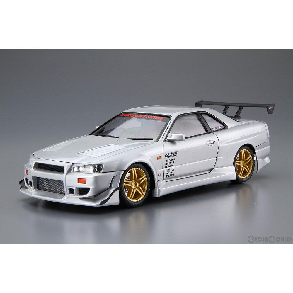 PTM]ザ・チューンドカー No.50 1/24 C-WEST BNR34 スカイラインGT-R 
