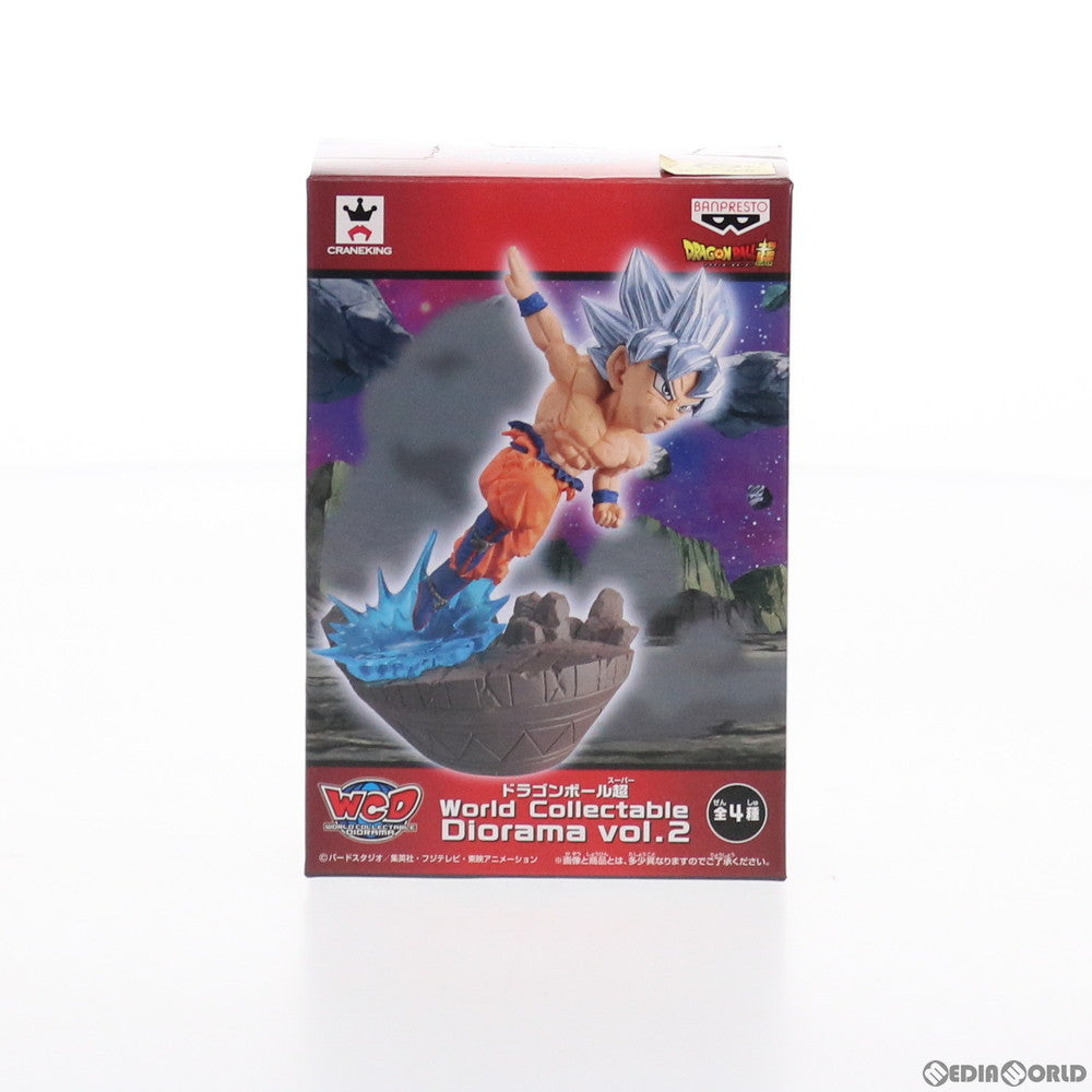 【中古即納】[FIG]孫悟空(身勝手の極意 極) ドラゴンボール超(スーパー) ワールドコレクタブルジオラマ vol.2 フィギュア  プライズ(38749) バンプレスト(20181020)