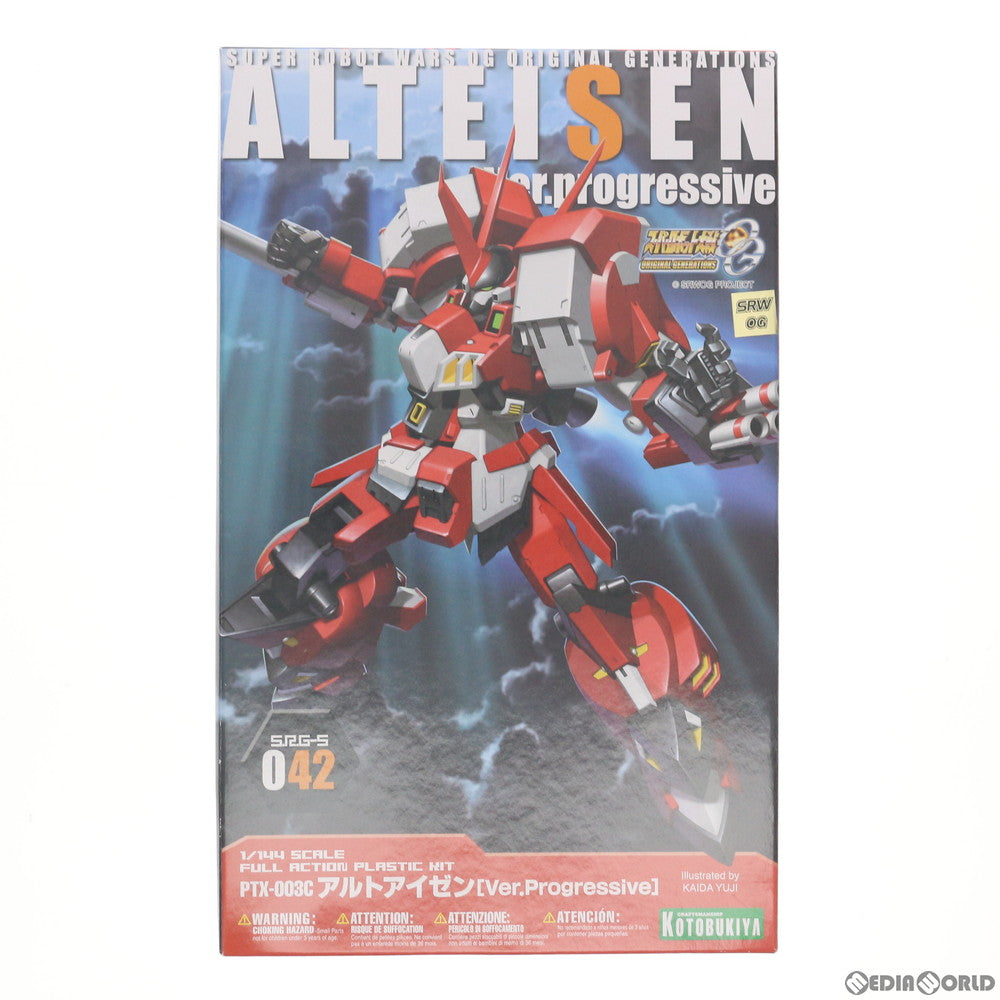 【中古即納】[PTM]S.R.G-S 042 1/144 アルトアイゼン Ver.Progressive スーパーロボット大戦OG ORIGINAL  GENERATIONS(オリジナルジェネレーションズ) プラモデル(KP-063) コトブキヤ(20100531)