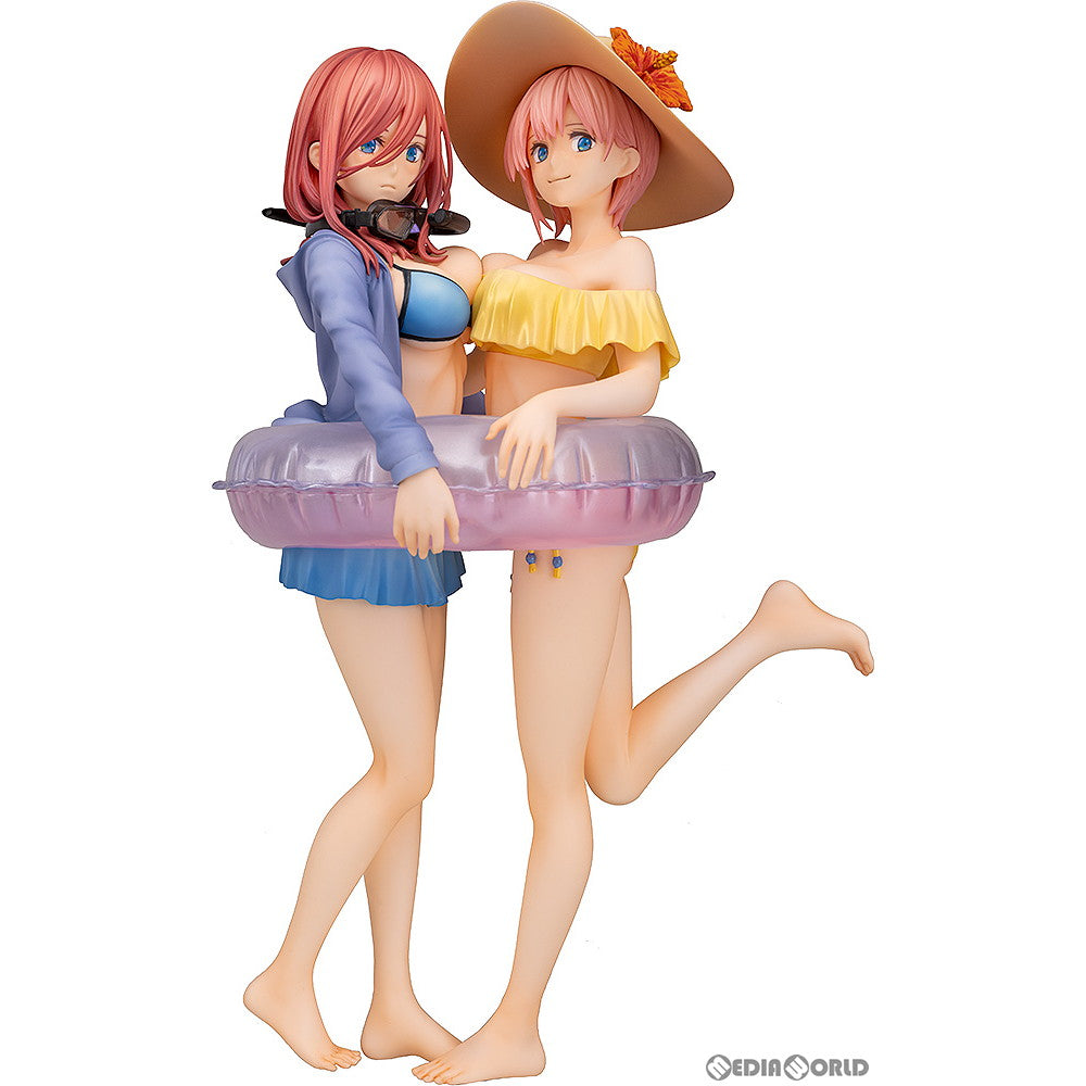 新品即納】[FIG]中野一花u0026中野三玖(なかのいちかu0026なかのみく) 五等分の花嫁 1/7 完成品 フィギュア WING(ウイング)