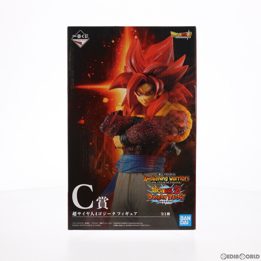 FIG]C賞 超サイヤ人4ゴジータ 一番くじ ドラゴンボール Awakening warriors with ドラゴンボールZ ドッカンバトル  フィギュア プライズ バンダイスピリッツ