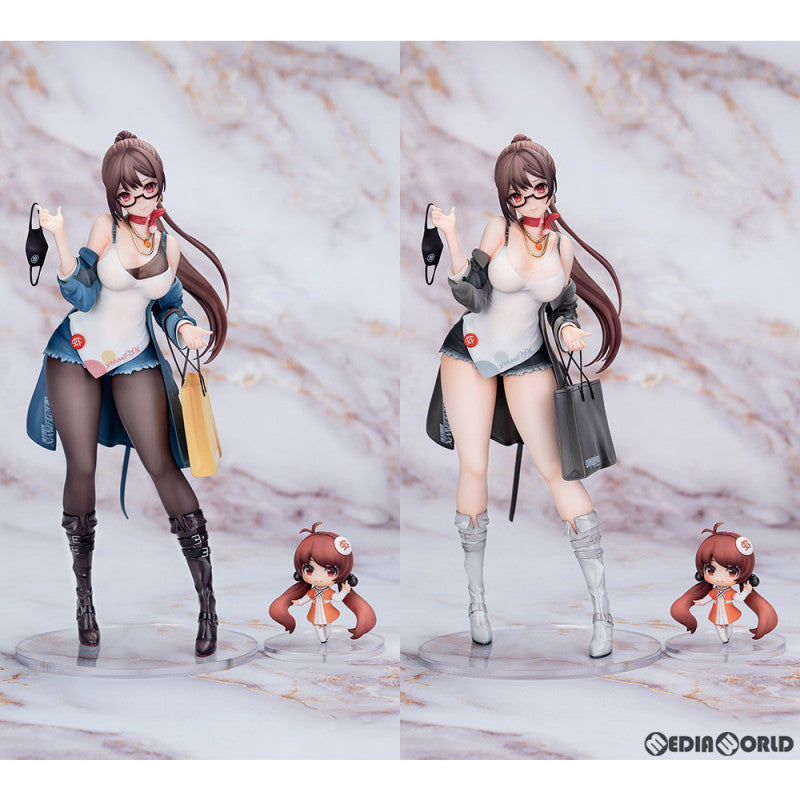 【中古即納】[FIG]予約特典2個&セット購入特典付属 XIAMI(シャミ) 4周年記念フィギュア -初めまして- セットVer. 1/7 完成品  フィギュア APEX(エーペックス)(20210827)