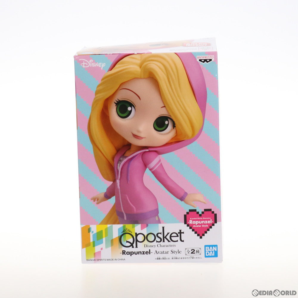 【中古即納】[FIG] ラプンツェル(衣装淡) Q posket Disney Characters -Rapunzel- Avatar Style  シュガー・ラッシュ:オンライン フィギュア プライズ(82498) バンプレスト(20210131)