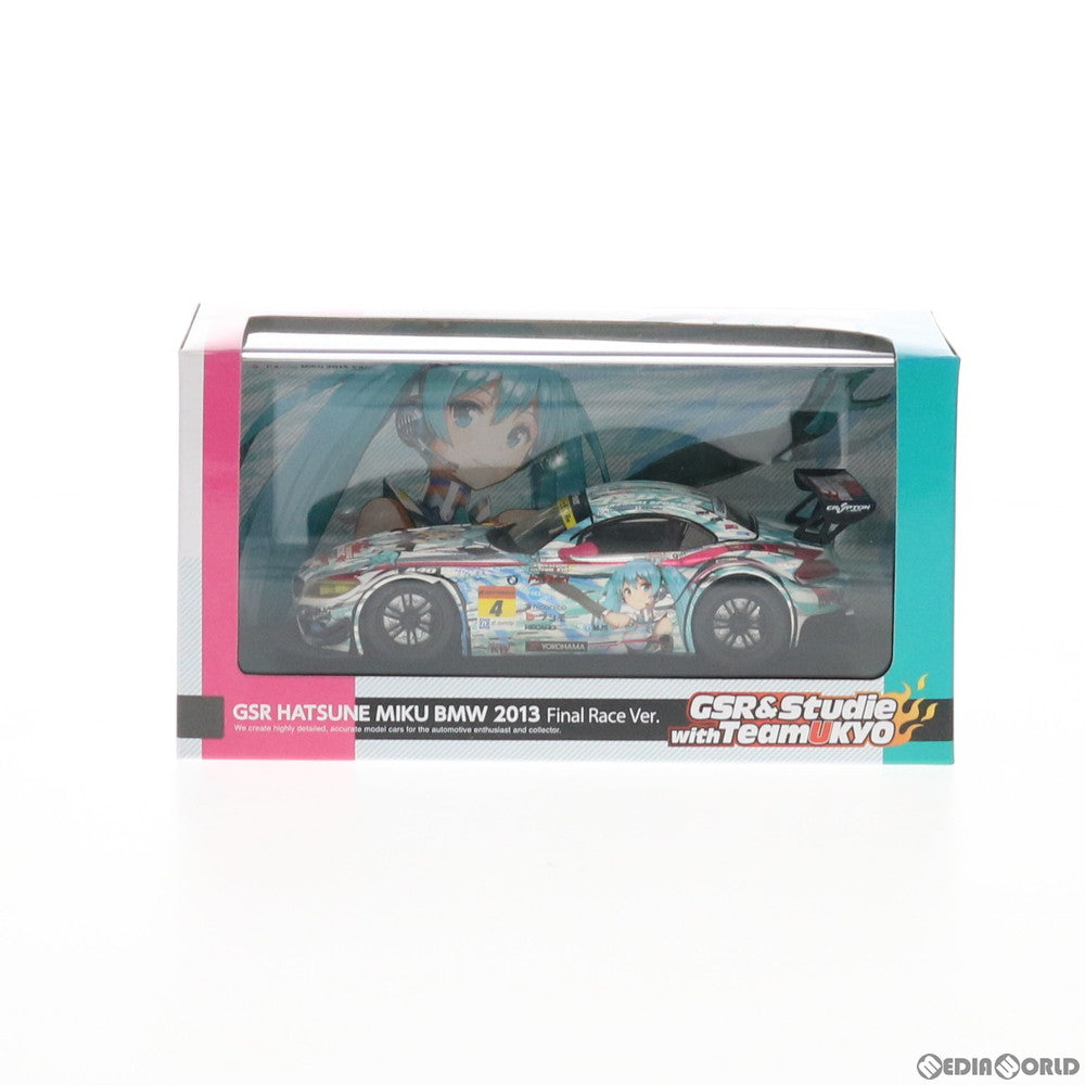 FIG]GSR 初音ミク BMW 2013 最終戦ver. レーシングミク 2013ver. 1/32 完成品 ミニカー グッドスマイルカンパニー