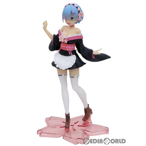 【中古即納】[FIG]タイトーオンラインクレーン限定 レム プレシャスフィギュア レム～オリジナル桜イメージVer.～ Re:ゼロから始める異世界生活  プライズ タイトー(20200331)