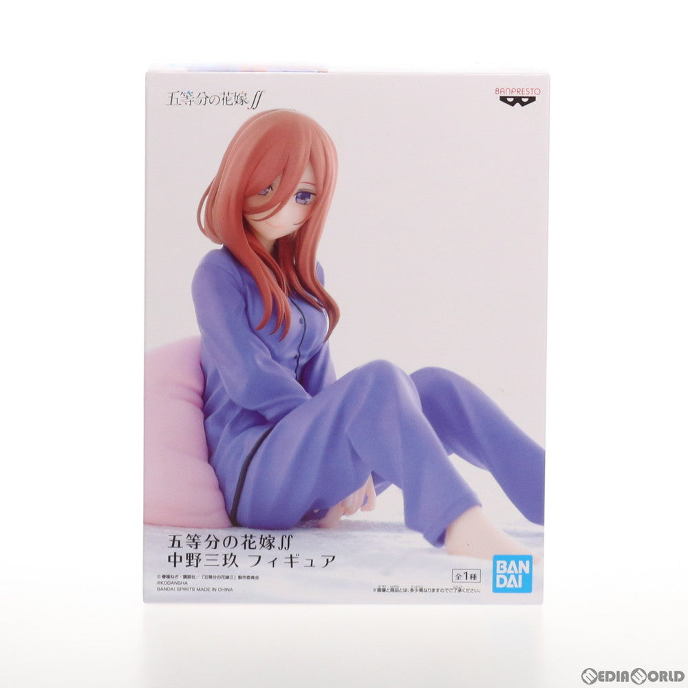 FIG]中野三玖(なかのみく) 五等分の花嫁∬ フィギュア プライズ
