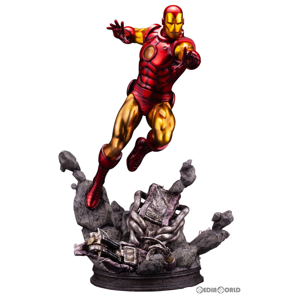 FIG]MARVEL AVENGERS アイアンマン ファインアートスタチュー MARVEL UNIVERSE(マーベルユニバース) 1/6 完成品  フィギュア(MK348) コトブキヤ