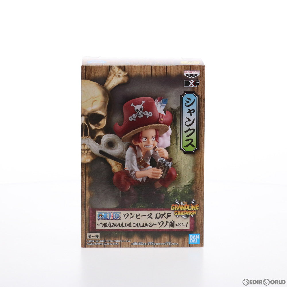 【中古即納】[FIG]シャンクス ワンピース DXF〜THE GRANDLINE CHILDREN〜ワノ国 vol.1 ONE PIECE 完成品  フィギュア プライズ(49060) バンプレスト(20140731)