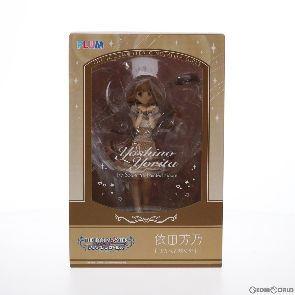 【中古即納】[FIG]あみあみ&PLUM直販限定 依田芳乃[はるべと咲くや]+(よりたよしの) 通常版 アイドルマスター シンデレラガールズ 1/7  完成品 フィギュア(PF166) PLUM(プラム)(20210731)