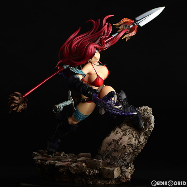 新品即納】[FIG](再販)エルザ・スカーレットthe騎士ver.another color:黒鎧: FAIRY TAIL(フェアリーテイル) 1/6  完成品 フィギュア オルカトイズ