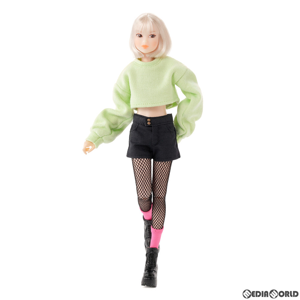 FIG]momoko DOLL(モモコドール) GIRL POP lime cat(ガール ポップ ライムキャット) 1/6 完成品 ドール(221493)  セキグチ