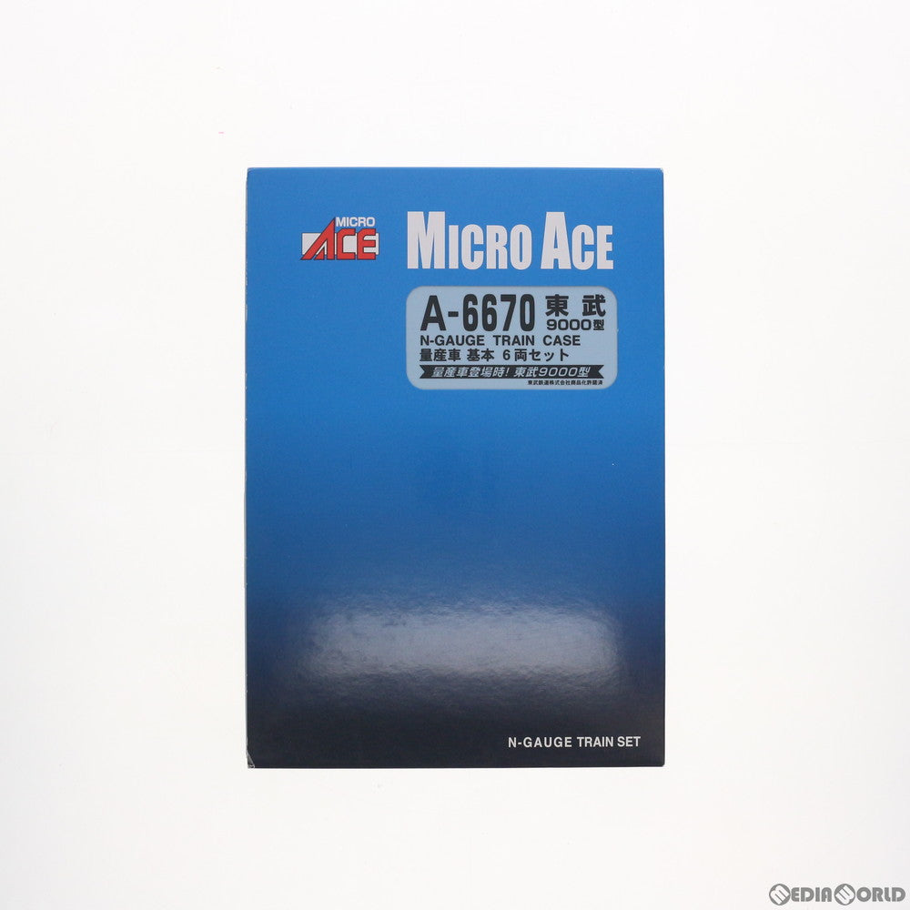 RWM]A6670 東武9000型・量産車 基本6両セット(動力付き) Nゲージ 鉄道