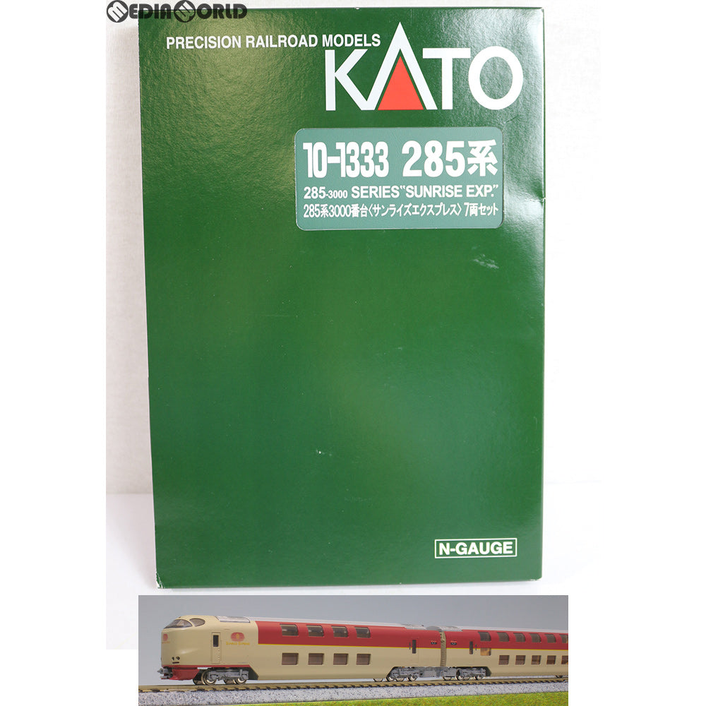 【中古即納】[RWM]10-1333 285系3000番台サンライズエクスプレス 7両セット Nゲージ 鉄道模型 KATO(カトー)(20160828)