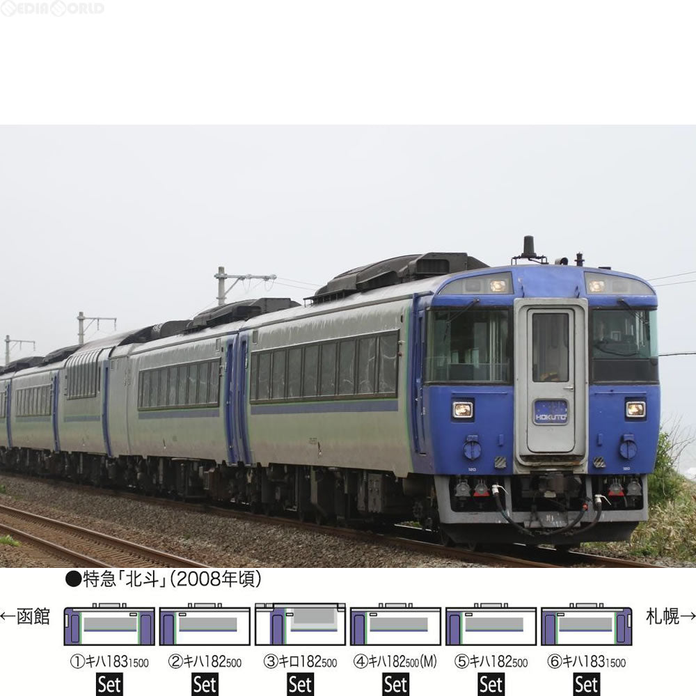 [RWM]98621 JR キハ183-500系特急ディーゼルカー(北斗・HET色