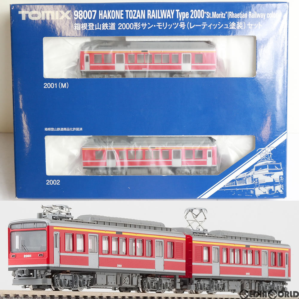 RWM]98007 箱根登山鉄道 2000形サン・モリッツ号(レーティッシュ塗装