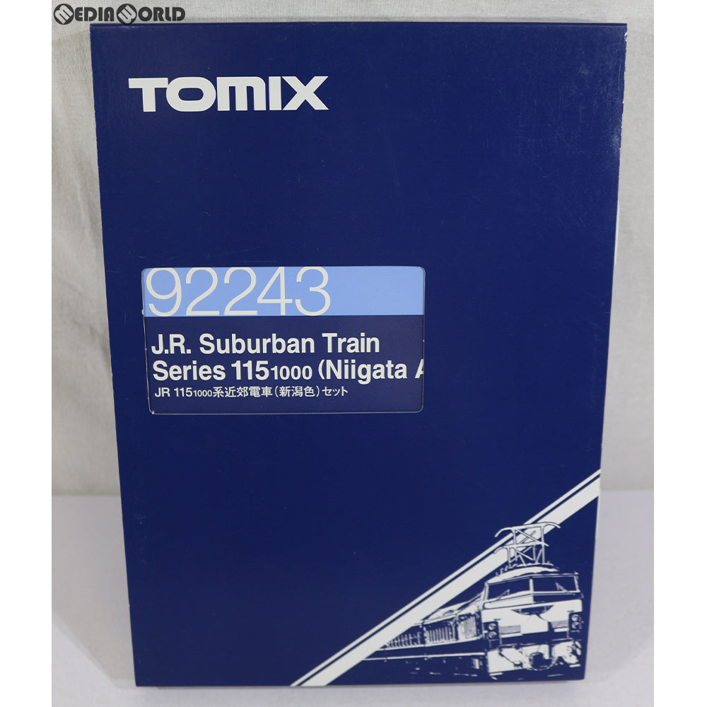 TOMIX 92243 JR115 1000系近郊電車新潟色セット　訳あり TOMIX 115系1000 近郊電車（新潟色） TOMIX 115系1000番代 ３両