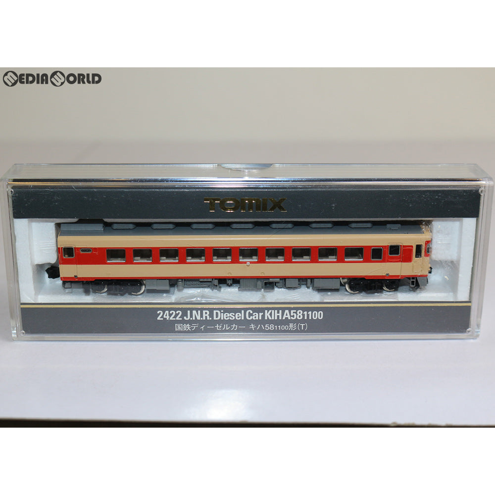 【中古即納】[RWM] 2422 国鉄ディーゼルカー キハ58-1100形(T) Nゲージ 鉄道模型 TOMIX(トミックス) (20050430)