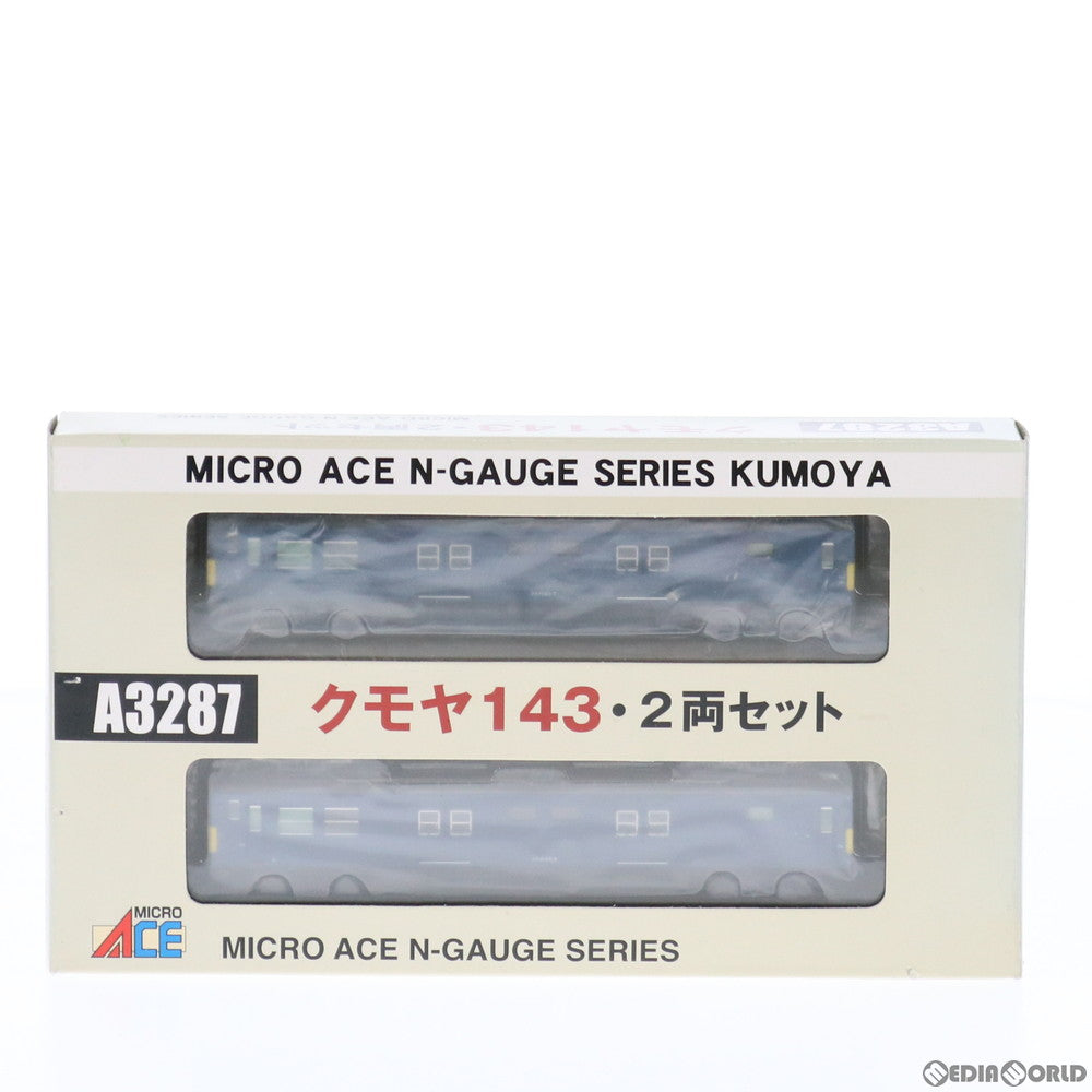 RWM]A3287 クモヤ143 2両セット(動力付き) Nゲージ 鉄道模型 MICRO ACE