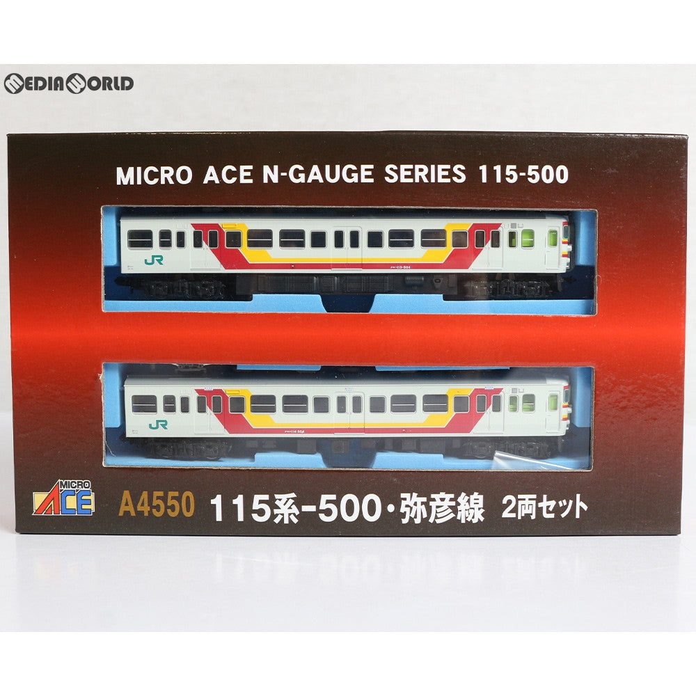 【中古即納】[RWM]A4550 115系-500 弥彦線 2両セット Nゲージ 鉄道模型 MICRO ACE(マイクロエース)(20181228)