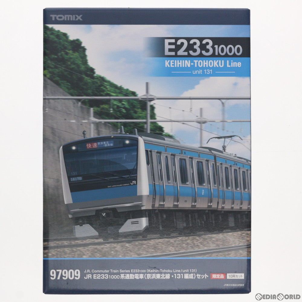 【中古即納】[RWM]97909 限定品 JR E233-1000系通勤電車(京浜東北線 ・131編成)セット(10両)(動力付き) Nゲージ  鉄道模型 TOMIX(トミックス)(20190330)