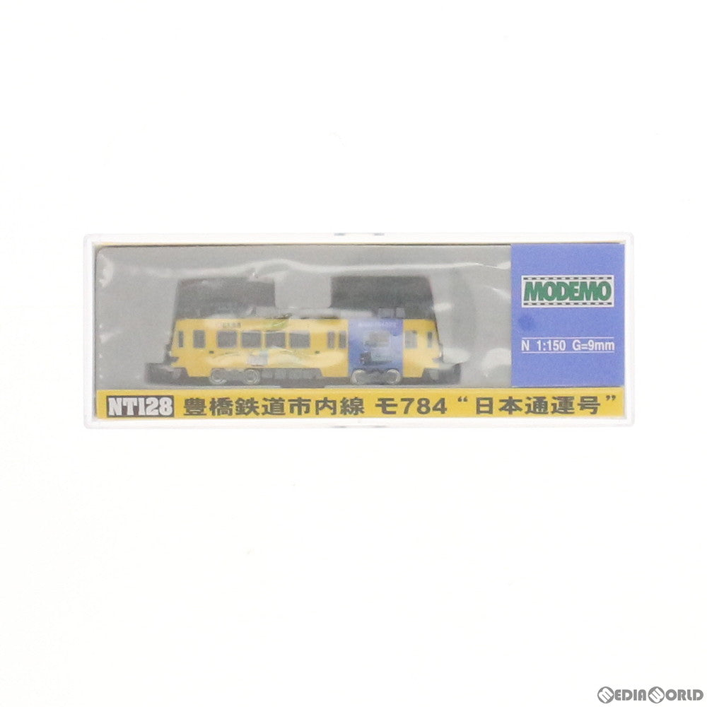 Modemo Nゲージ NT128 豊橋鉄道市内線 モ784 日本通運号 N) NT128 豊橋鉄道市内線 モ784“日本通運号” | モデモ