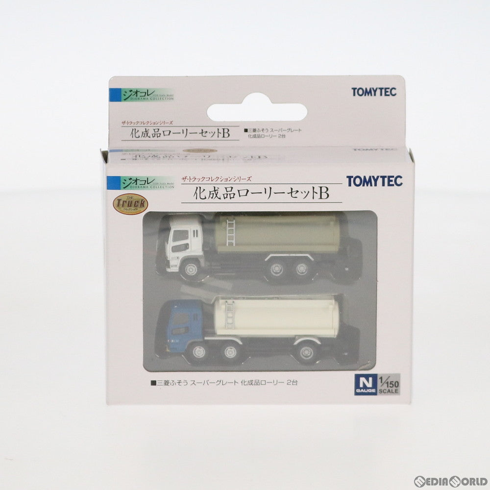 RWM]285359 ザ・トラックコレクション 化成品ローリーセットB(三菱ふそうスーパーグレート 化成品ローリー 2台) Nゲージ 鉄道模型  TOMYTEC(トミーテック)