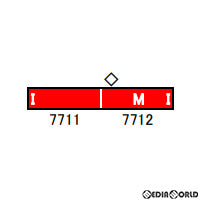 RWM]31568 名鉄7700系(7711編成・復活白帯) 2両編成セット(動力付き) N
