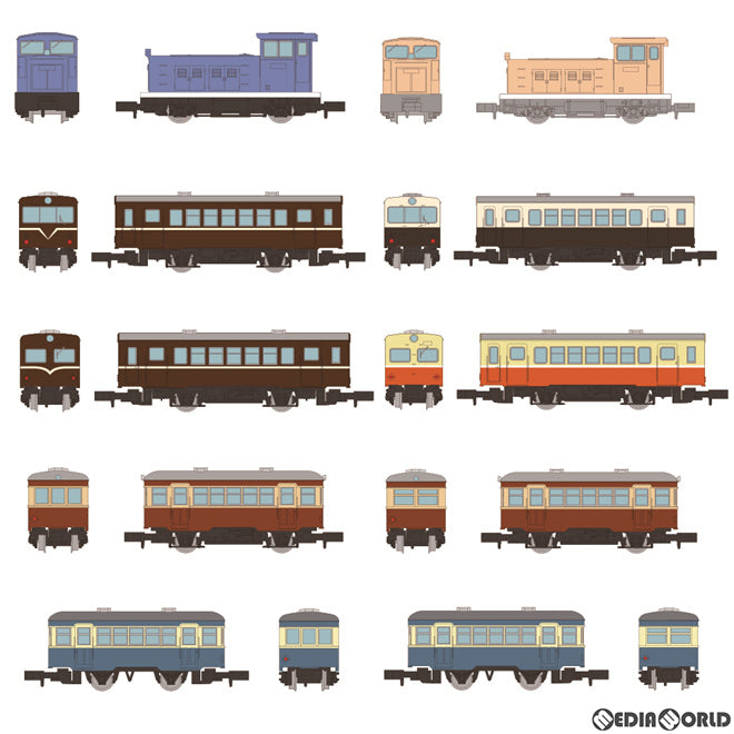 RWM](BOX)319962 ノスタルジック鉄道コレクション(鉄コレ/ノス鉄) 第2弾 Nゲージ 鉄道模型(10個) TOMYTEC(トミーテック)