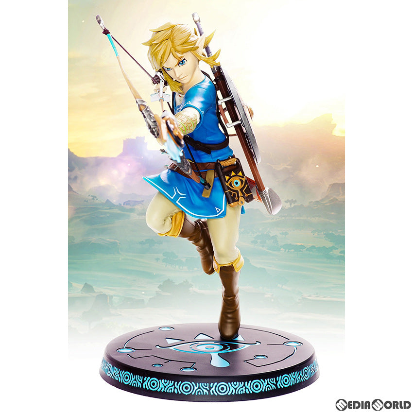 新品即納】[FIG](再々販)リンク ゼルダの伝説 ブレス オブ ザ ワイルド 10インチ PVCスタチュー 完成品 フィギュア First 4  Figures(ファースト4フィギュア)