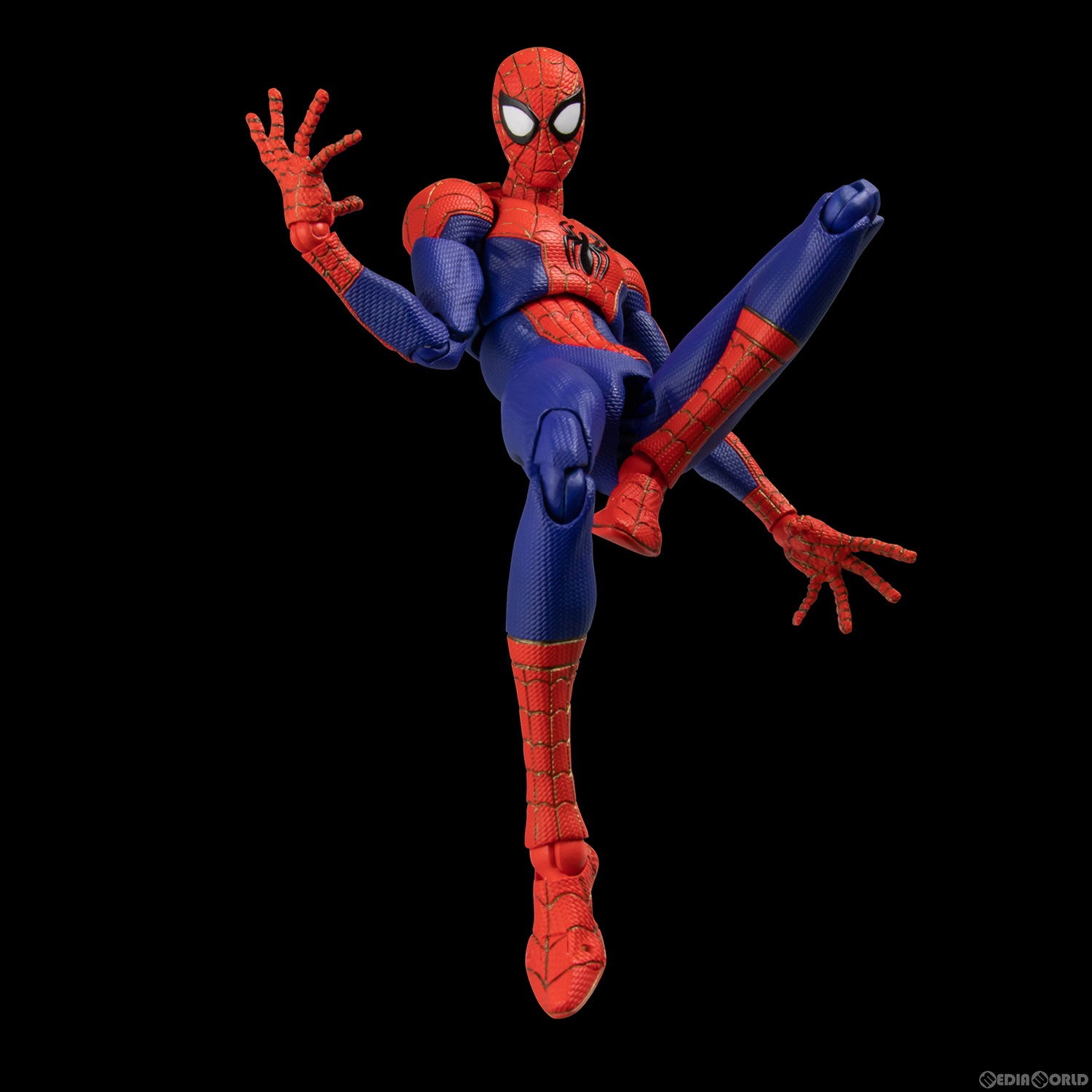 【新品即納】[FIG]SVアクション ピーター・B・パーカー/スパイダーマン 通常版 スパイダーマン:スパイダーバース 完成品 可動フィギュア  千値練(せんちねる)(20230115)