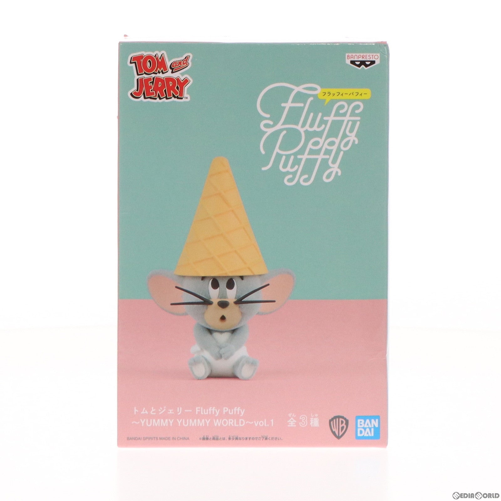 中古即納】[FIG]タフィー トムとジェリー Fluffy Puffy～YUMMY YUMMY WORLD～vol.1 フィギュア  プライズ(2606160) バンプレスト