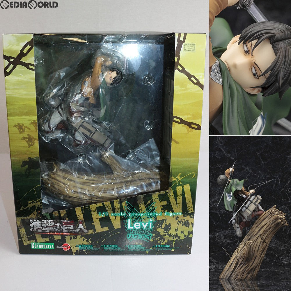 進撃の巨人 リヴァイ フィギュア 1/8 コトブキヤ ARTFX J 進撃の巨人 リヴァイ リニューアルパッケージver. 1/8