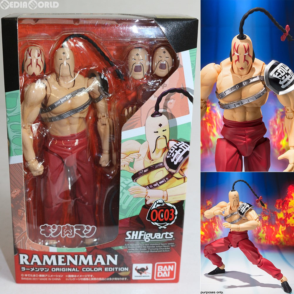 【中古即納】[FIG]S.H.Figuarts(フィギュアーツ) ラーメンマン ORIGINAL COLOR EDITION キン肉マン 完成品  可動フィギュア バンダイ(20170210)