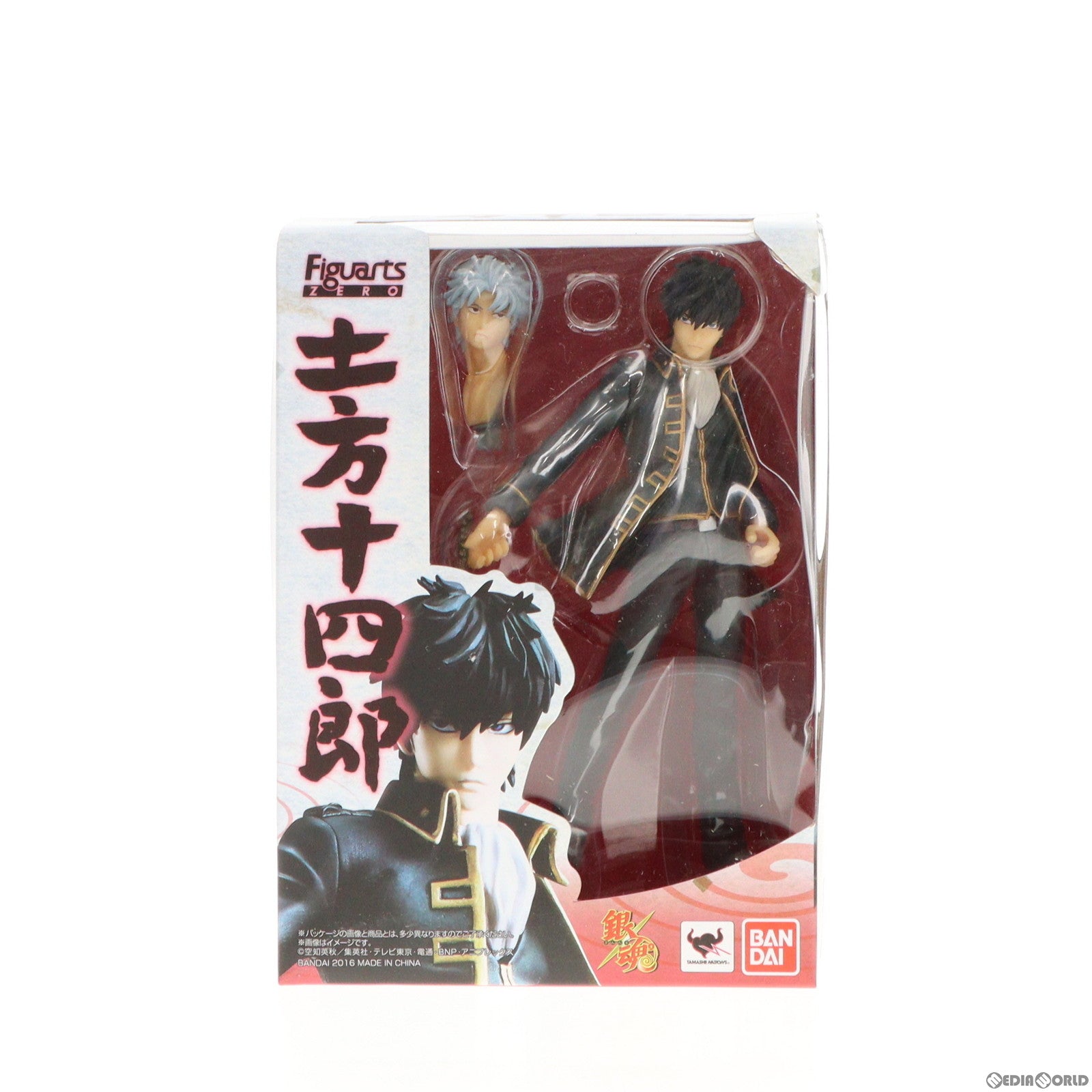 【中古即納】[FIG]初回特典付属 フィギュアーツZERO 土方十四郎(ひじかたとうしろう) 銀魂 完成品 フィギュア バンダイ(20160227)