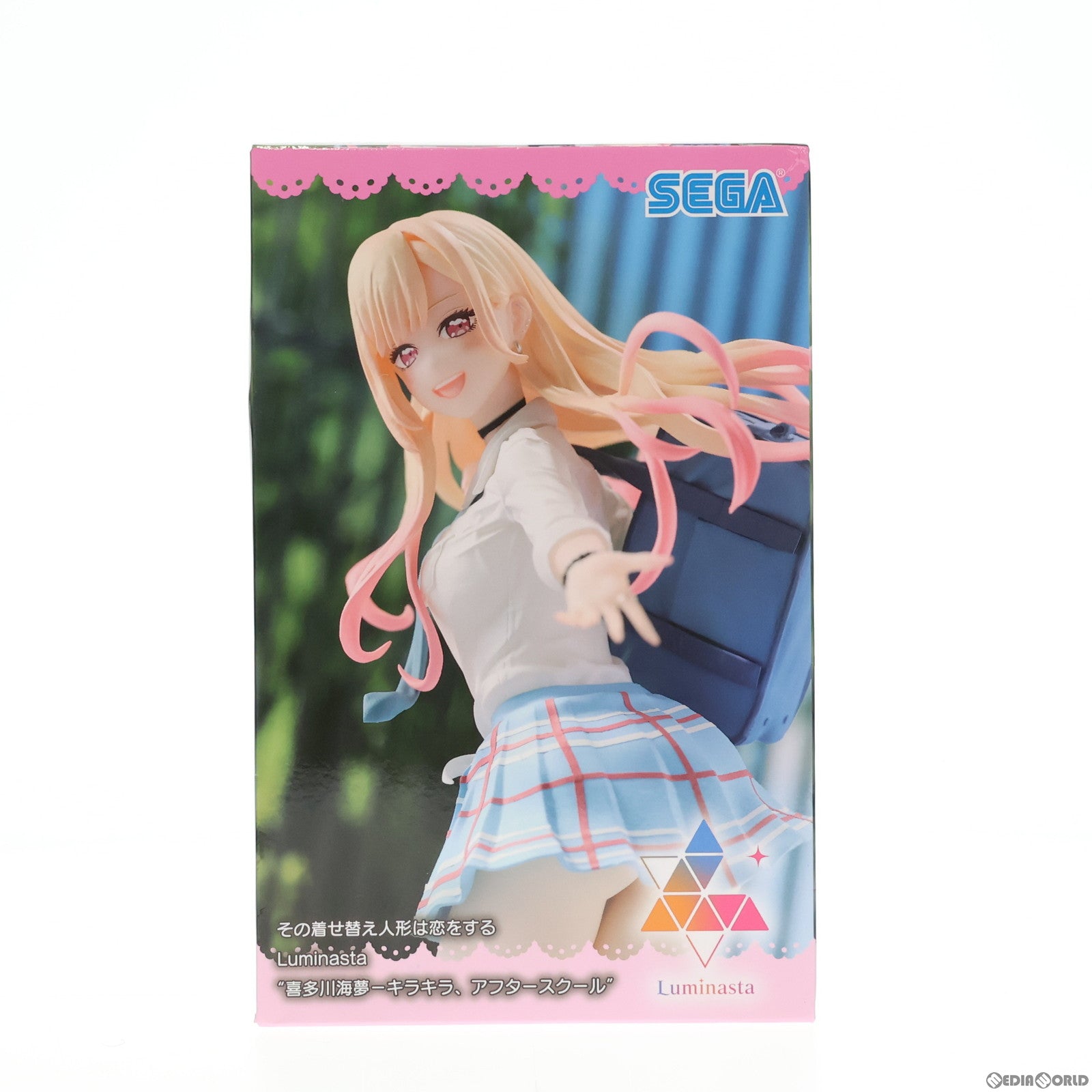 中古即納】[FIG]Luminasta 喜多川海夢(きたがわまりん) その着せ替え人形は恋をする 喜多川海夢-キラキラ、アフタースクール フィギュア  プライズ(1067290) セガ