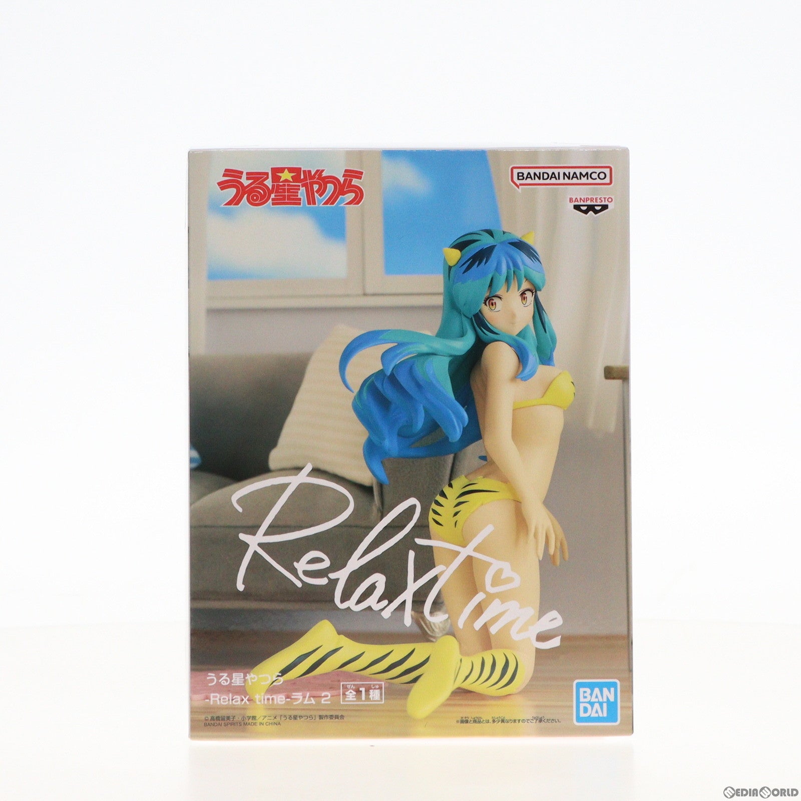 中古即納】[FIG]ラム うる星やつら -Relax time-ラム2 フィギュア プライズ(2675205) バンプレスト