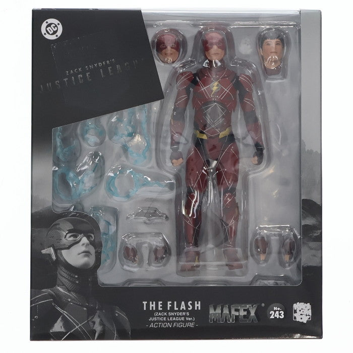 【中古即納】[FIG] マフェックス No.243 MAFEX THE FLASH(ZACK SNYDER'S JUSTICE LEAGUE Ver.)(フラッシュ) ジャスティス・リーグ:ザック・スナイダーカット 完成品 可動フィギュア メディコム・トイ(20250331)