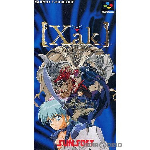 【中古即納】[SFC]Xak(サーク) サンソフト (19930226)