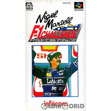 【中古即納】[SFC] ナイジェル・マンセル F1チャレンジ インフォコム(19930319)
