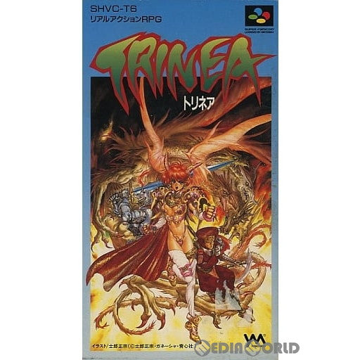 【中古即納】[お得品][箱説明書なし][SFC]トリネア(TRINEA) やのまん (19931001)