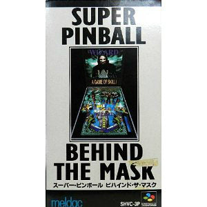 【中古即納】[お得品][箱説明書なし][SFC] スーパーピンボール ビハインド・ザ・マスク メルダック(19940108)