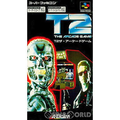 【中古即納】[お得品][箱説明書なし][SFC] T2ザ・アーケードゲーム(T2 THE ARCADE GAME) アクレイムジャパン(19940225)