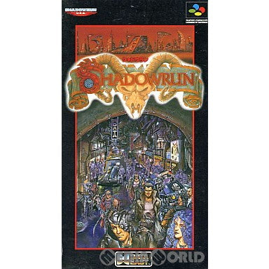 【中古即納】[お得品][箱説明書なし][SFC]シャドウラン(Shadowrun) データイースト (19940325)