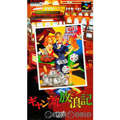 【中古即納】[SFC]ギャンブル放浪記 バップ (19960322)