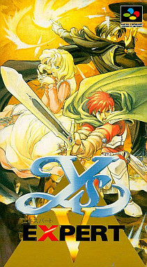 【中古即納】[お得品][箱説明書なし][SFC]イースV エキスパート(Ys 5 EXPERT) コーエー (19960322)